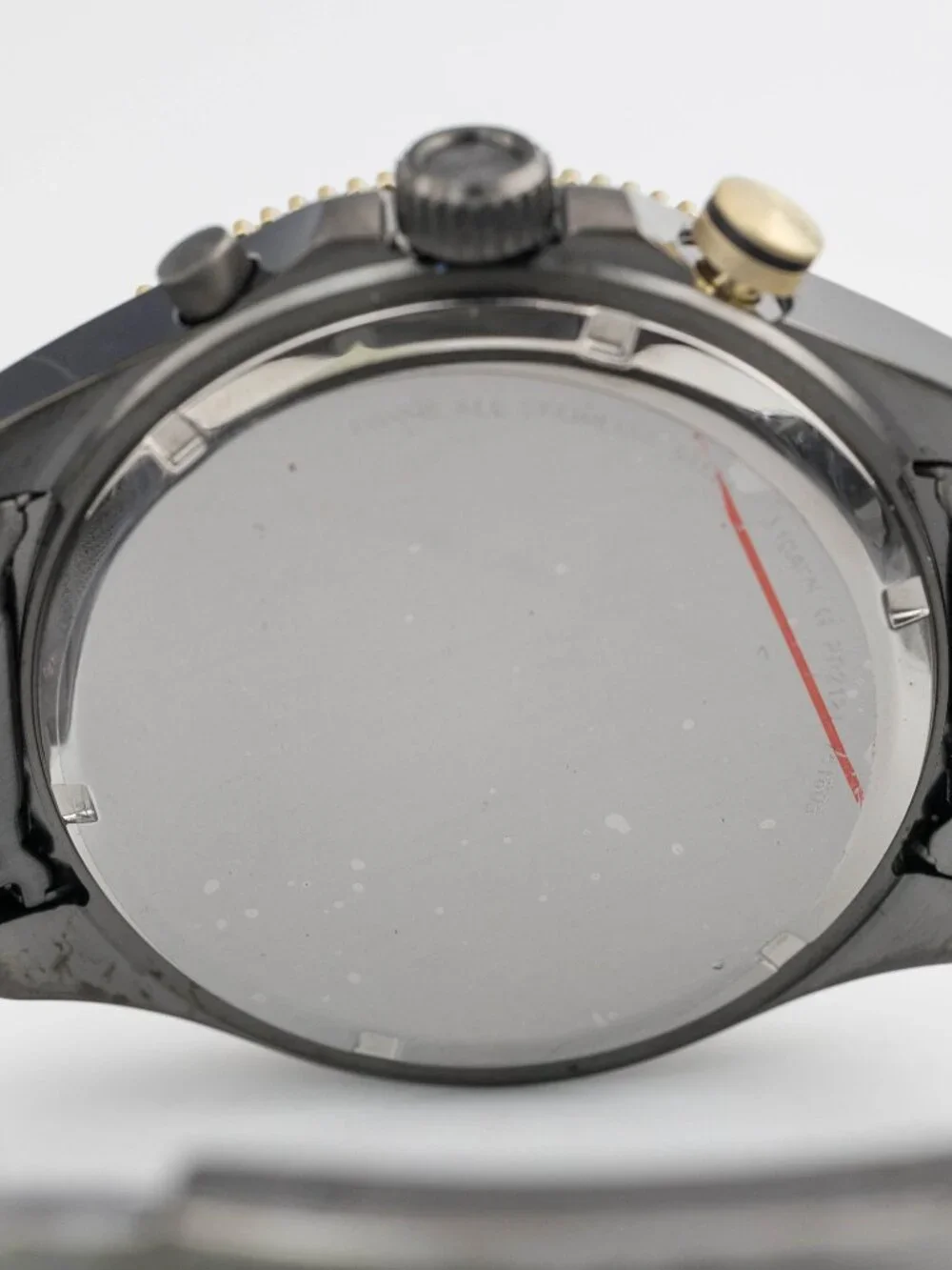 Fossil PR2121 Chronograph Gunmetal NWT Quartz Analog Men's Watch New Battery